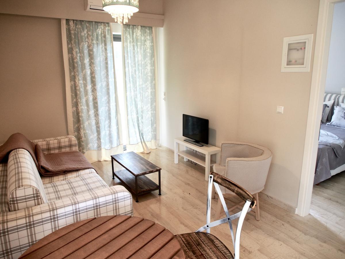 Lena Mare Aparthotel Chrani Exteriör bild